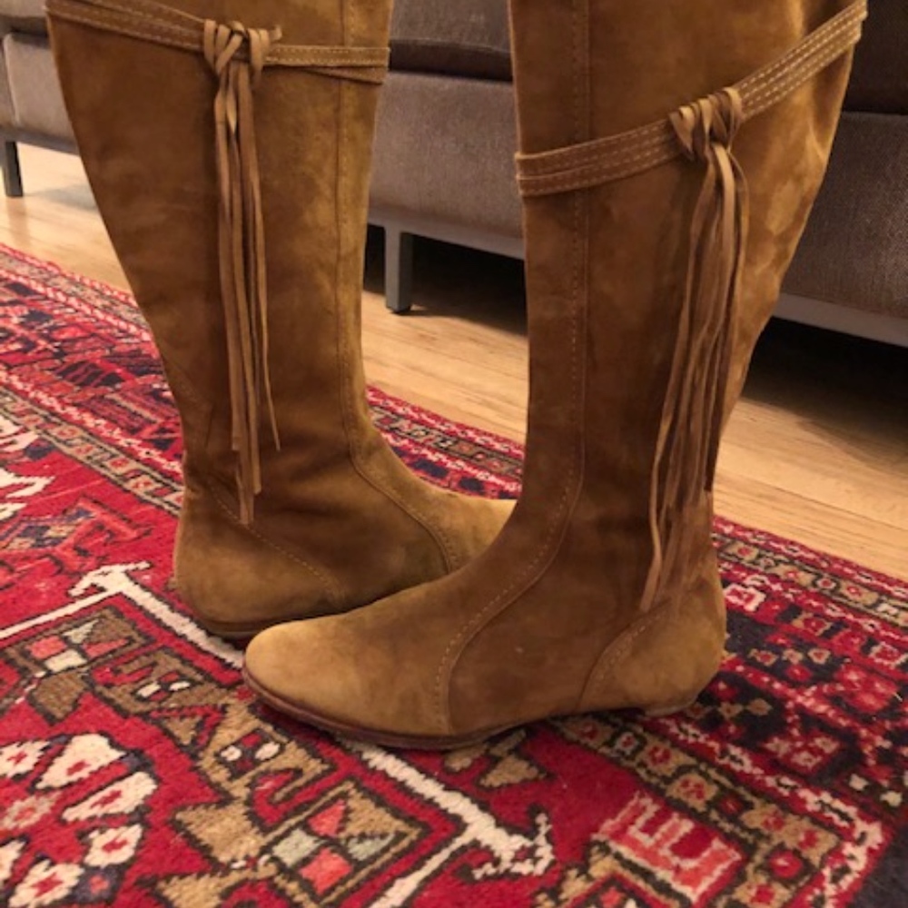 JIMMY CHOO suede boots